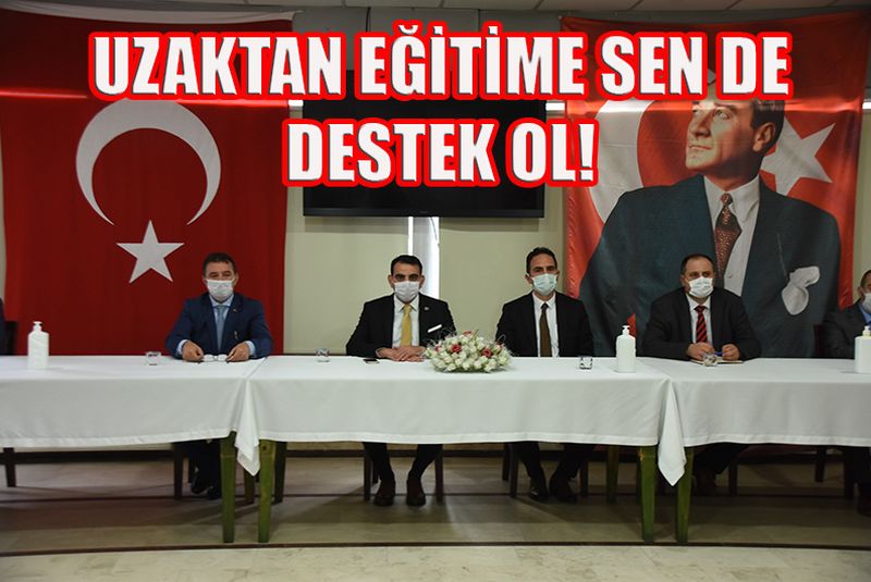 UZAKTAN EĞİTİME SEN DE DESTEK OL!