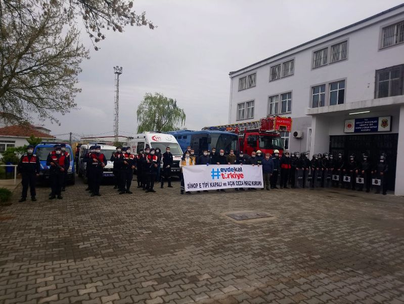 CEZA İNFAZ KURUMLARI DEZENFEKTE EDİLDİ
