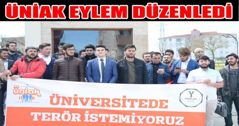 SİNOP ÜNİVERSİTESİ PROTESTO ETTİ