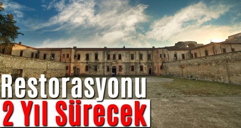 2 Yıl Sürecek Sinop Tarihi Cezaevi Restorasyonu