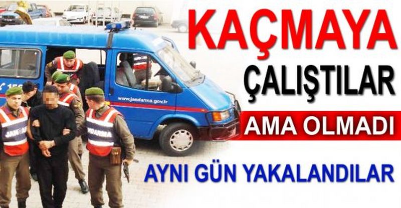 YOLDA DURDURUP GASP ETTİLER