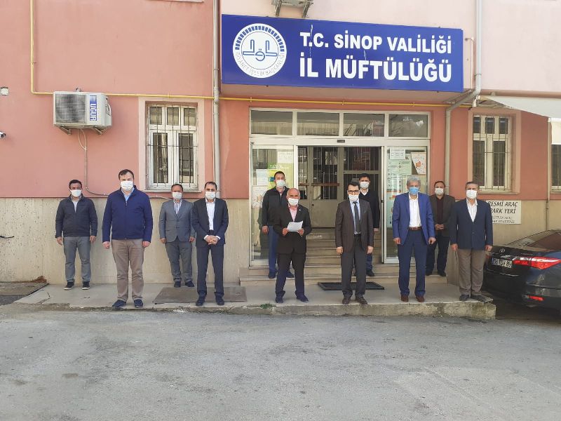Diyanet-Sen Sinop Şubesinden  Diyanet’e destek