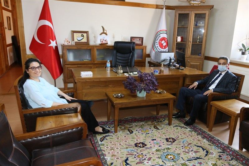 "Vali Erol Karaömeroğlu Sinop Cumhuriyet Başsavcısına İade-i Ziyaret Gerçekleştirdi "