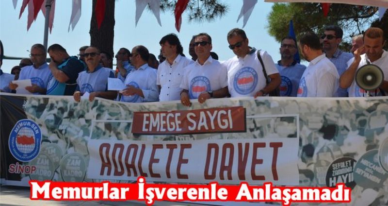 MEMUR-SEN İŞVERENLE ANLAŞAMADI