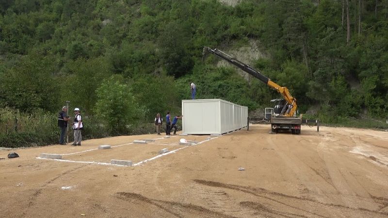 SELİN VURDUĞU BABAÇAY'DA KONTEYNER KÖY KURULUYOR
