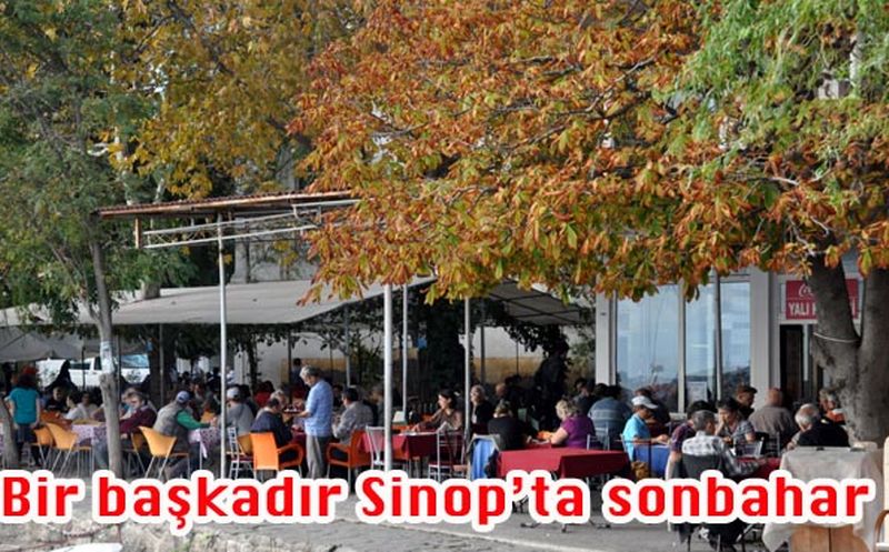 Bir başkadır Sinop’ta sonbahar