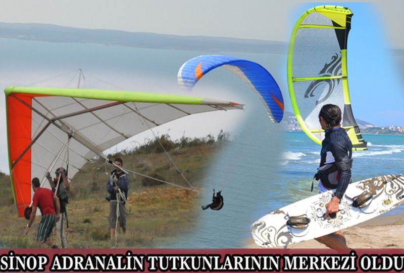 Sinop Adrenalin Tutkunların Odak Merkezi Oldu