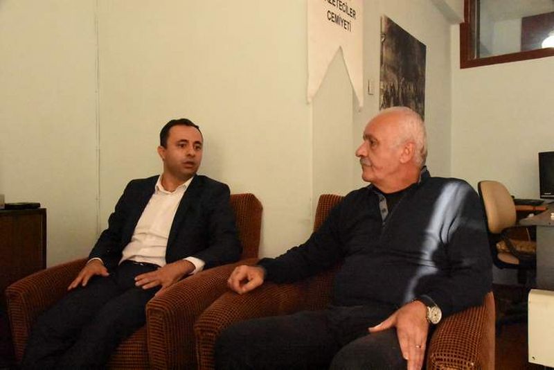 Tuna Beklevic Sinop 15 Eylül Gazeteciler Cemiyetini Ziyaret Etti