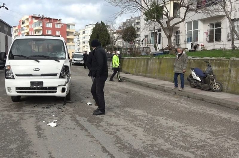 Sinop’ta kamyonetle çarpışan motosikletin sürücüsü hayatını kaybetti