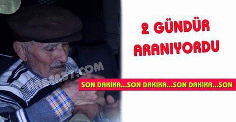 KAYIP ŞAHIS BULUNDU