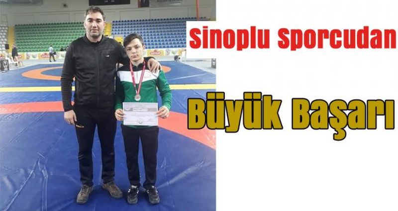 SİNOPLU SPORCUDAN BÜYÜK BAŞARI