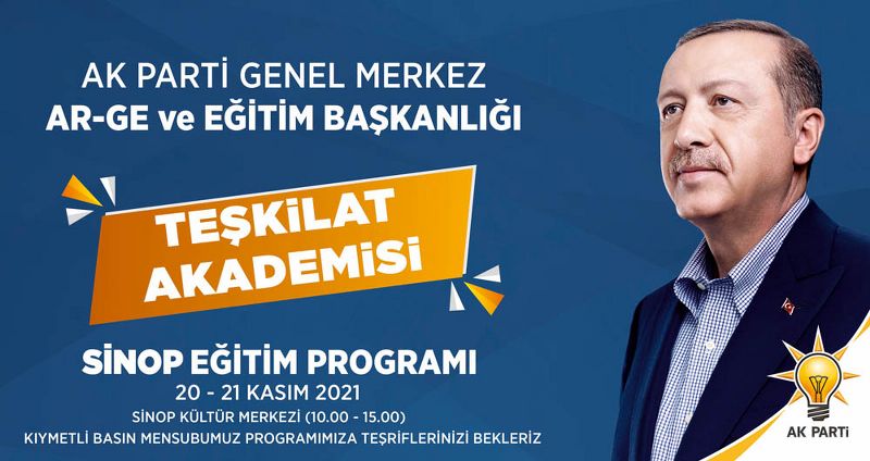 AK PARTİ'DE TEŞKİLAT AKADEMİSİ BAŞLIYOR