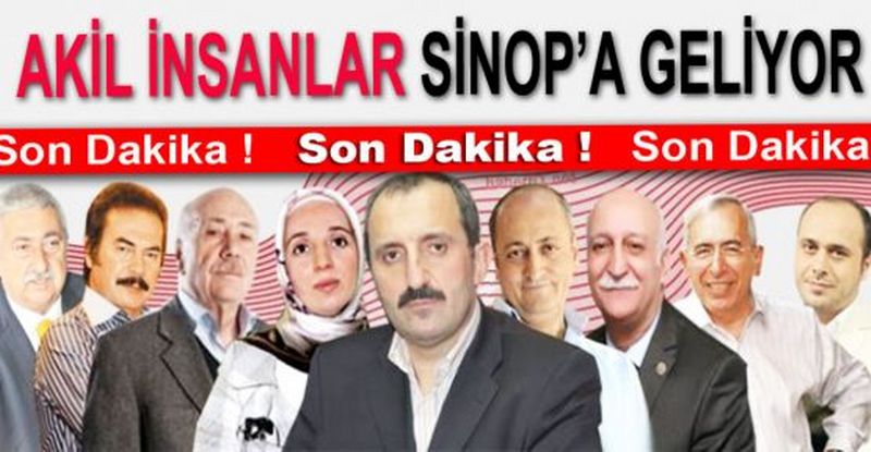 Akil İnsanlar Sinop Yolunda