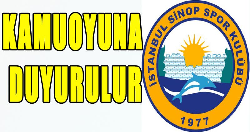 KAMUOYUNA DUYURULUR