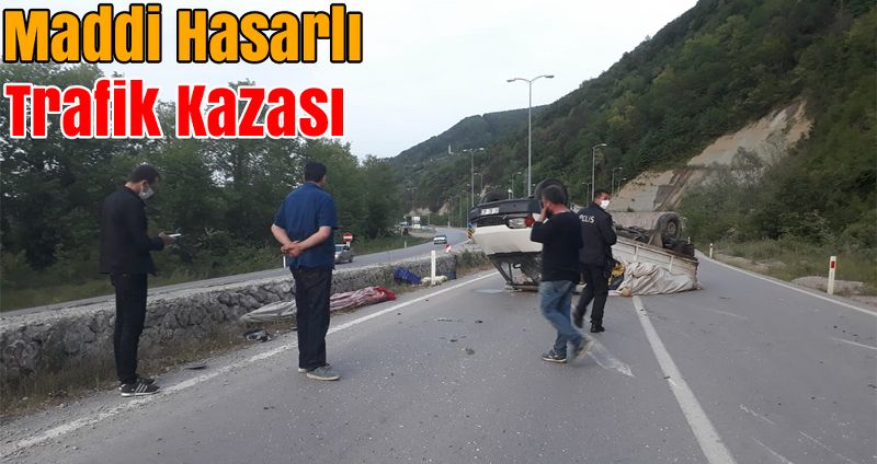 Maddi Hasarlı Trafik Kazası