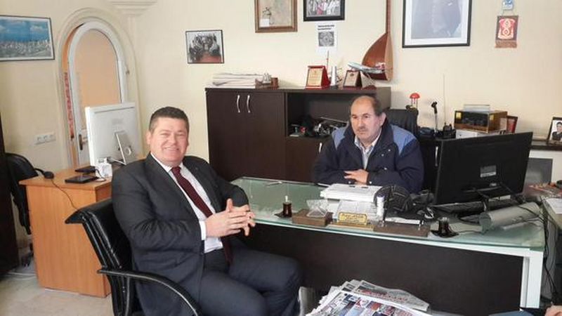 ACUN, GAZETEMİZİ ZİYARET ETTİ