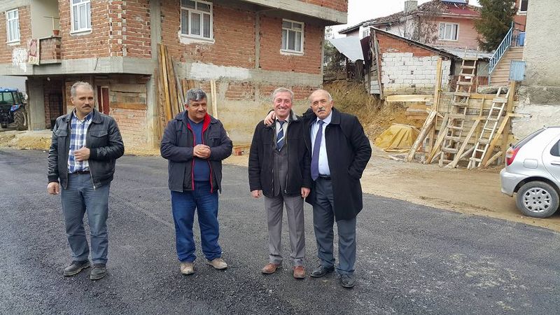SARAYDÜZÜN’DE ASFALTLAMA ÇALIŞMALARI BAŞLADI