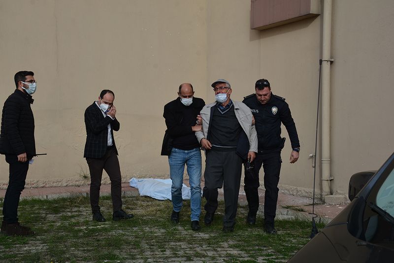 8. kattan düşen emekli öğretmen öldü