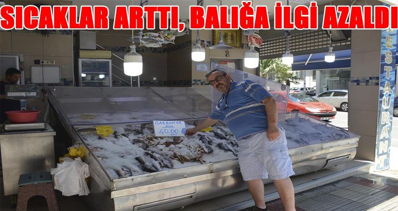 SICAKLAR ARTTI, BALIĞA İLGİ AZALDI