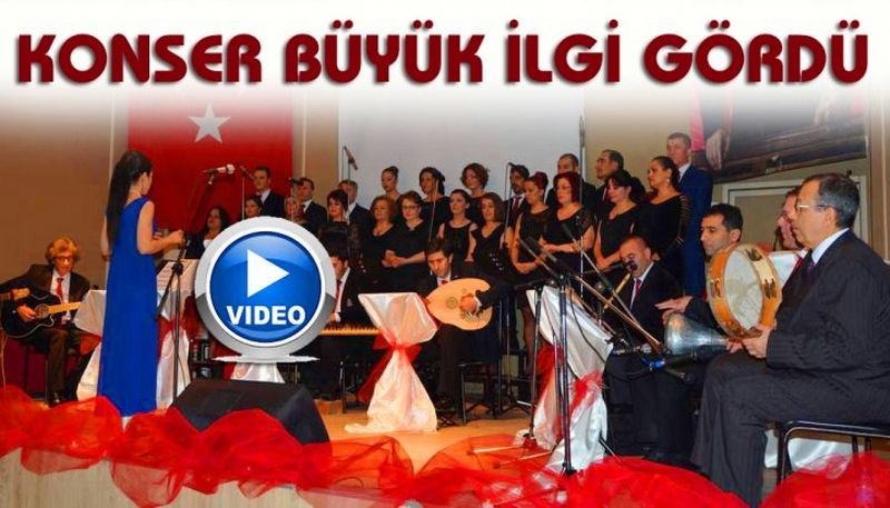 KONSER BÜYÜK İLGİ GÖRDÜ