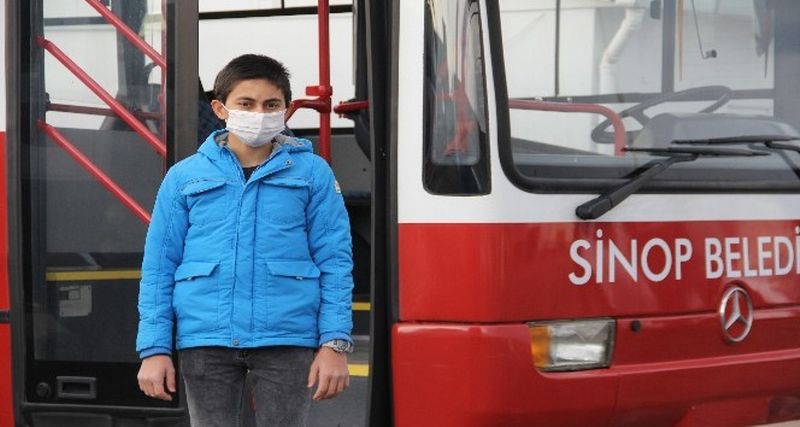BELEDİYE ŞOFÖRÜ OLMAYI İSTEYEN RAFET'İN DOĞUM GÜNÜNDE HAYALLERİ GERÇEK OLDU
