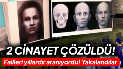 10 ve 18 yıllık faili meçhul cinayetler aydınlatıldı