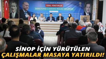 AK Parti Sinop’ta Teşkilat Buluşması