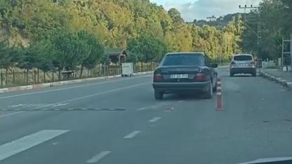 Anaokulu önünde trafik kuralsızlığı!