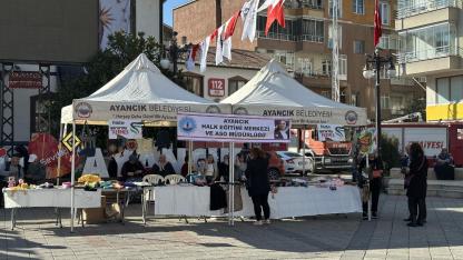 Ayancık'ta Filistin yararına kermes