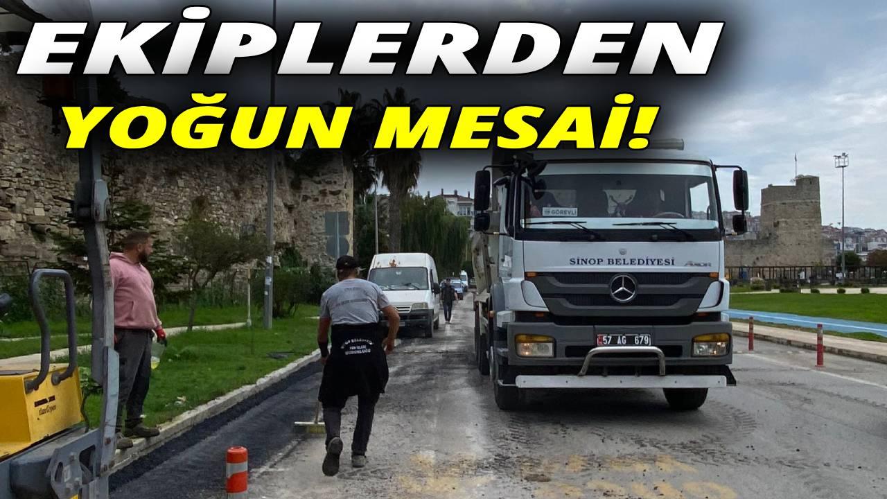 Belediyeden Hamsi Yolu’na estetik dokunuş
