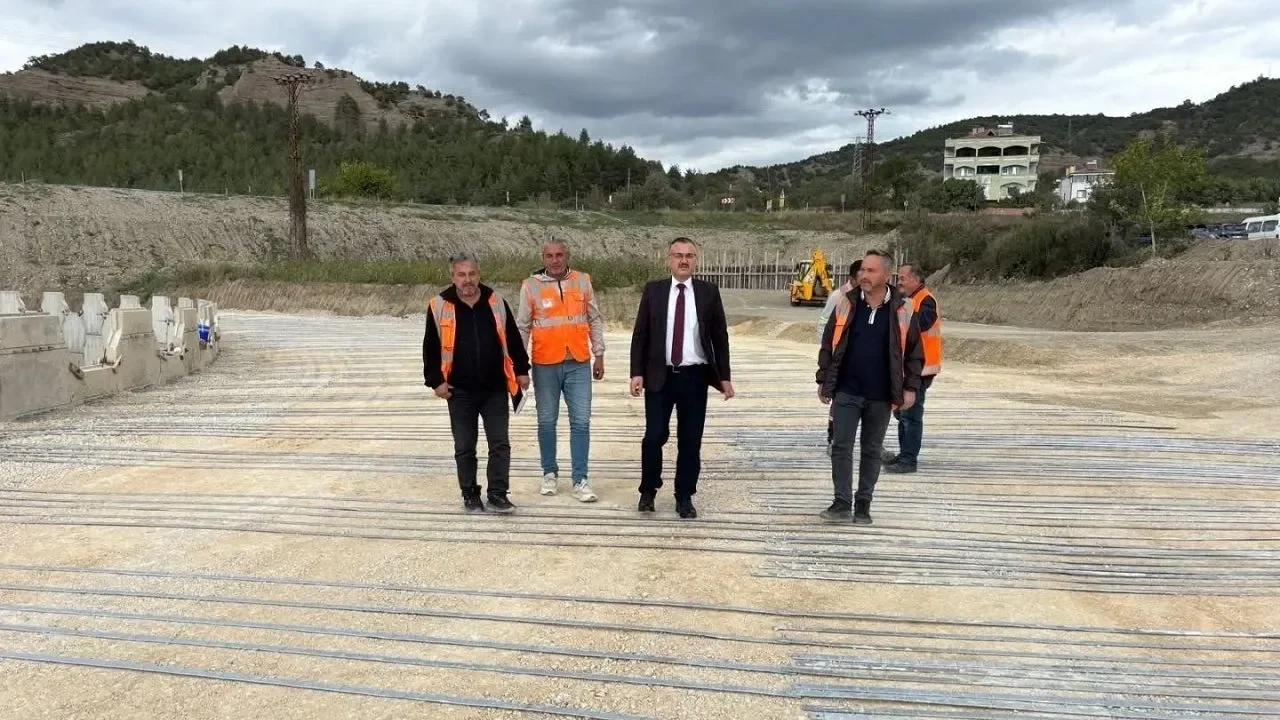 Boyabat çevre yolu sona yaklaştı