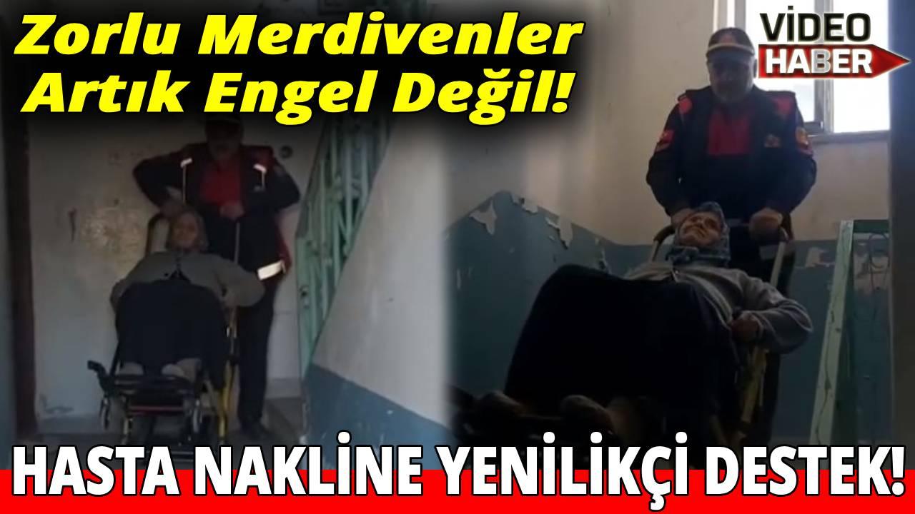 Boyabat İtfaiyesi, hasta nakil sisteminde fark yaratıyor