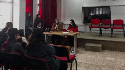 Boyabat'ta öğrenciler ilham veren rol modellerle buluşuyor
