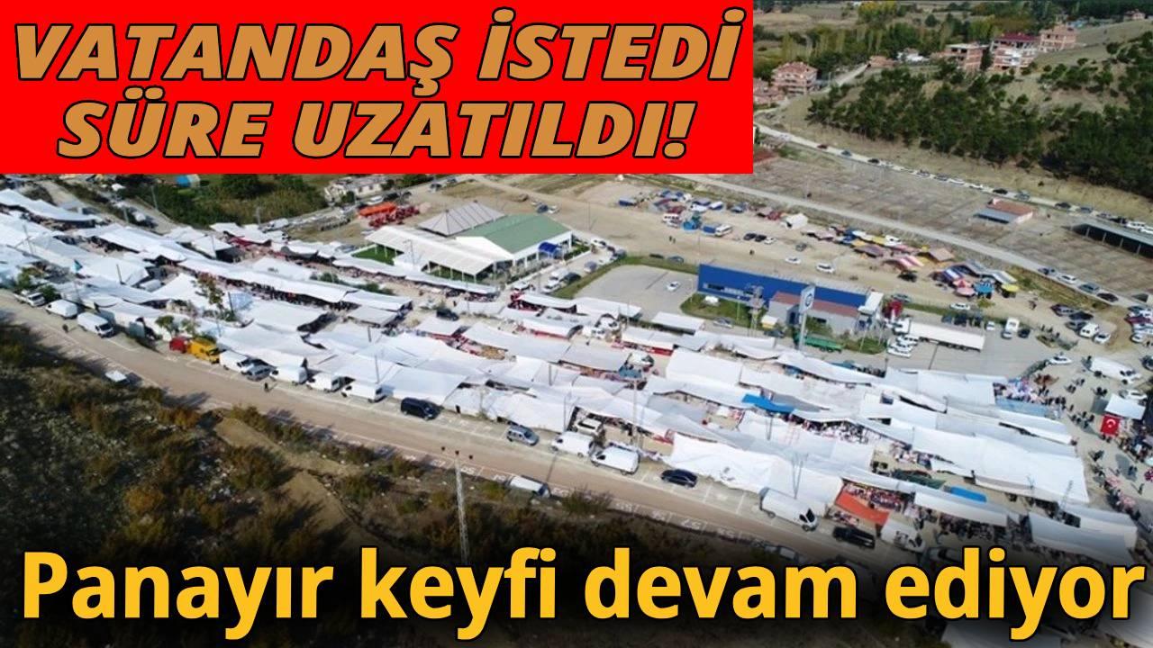 Boyabat’ta panayır coşkusu 5 gün daha devam edecek