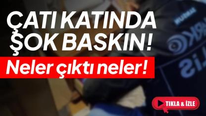 Çatı katı uyuşturucuya mekân olmuştu, polis gereğini yaptı