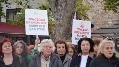CHP’li kadınlar Sinop'ta ekonomik krize tepki gösterdi