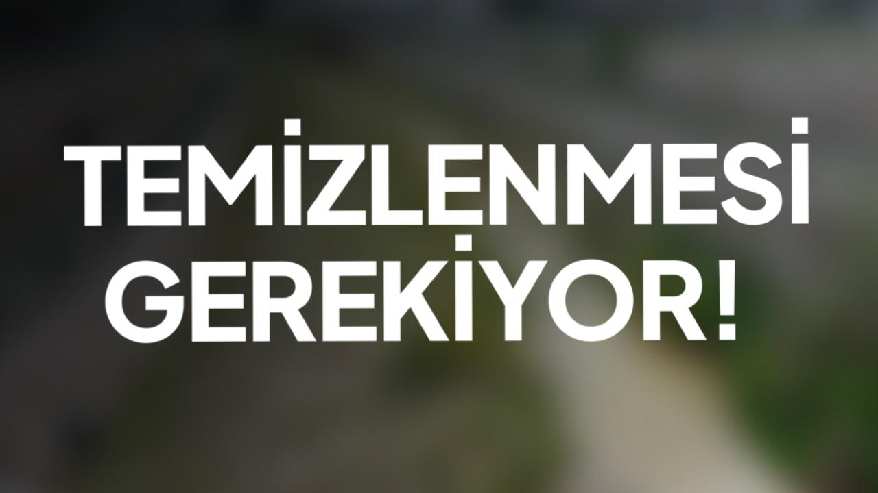 Dere yatağı taşa teslim oldu