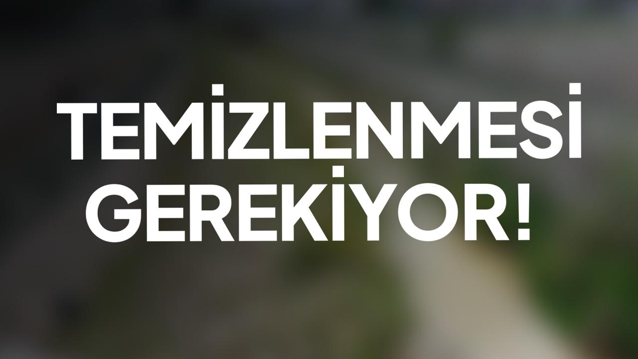 Dere yatağı taşa teslim oldu