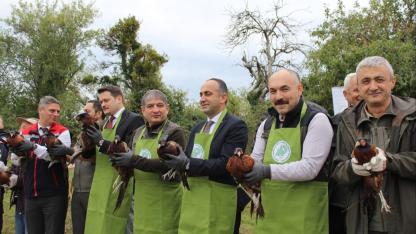 Doğaya kanat çırptılar