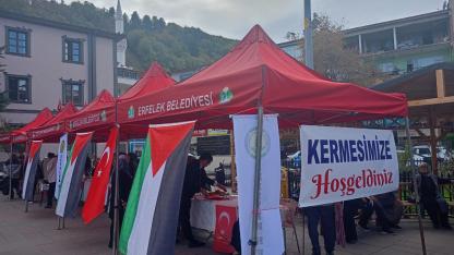 Erfelek'ten Gazze'ye yardım kermesi