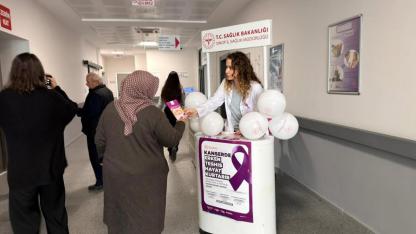Erken teşhis için broşür dağıtıldı