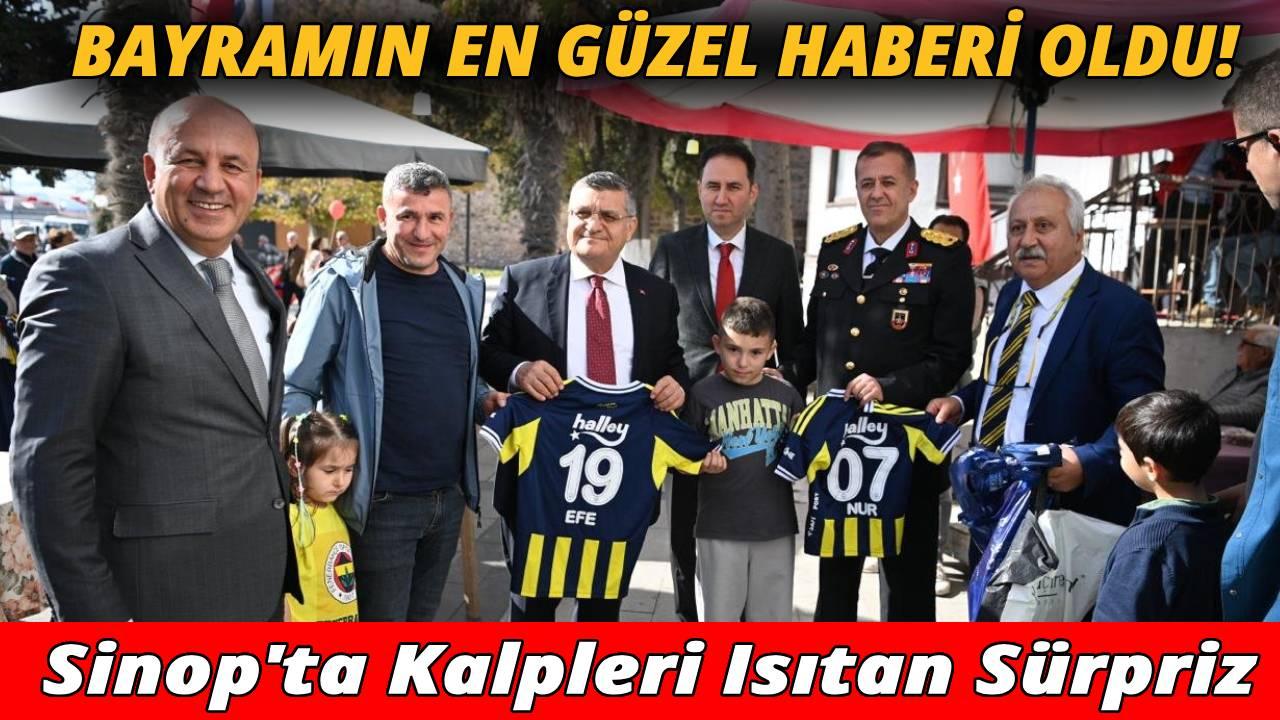 Fenerbahçe’den Sinoplu minik taraftara anlamlı jest