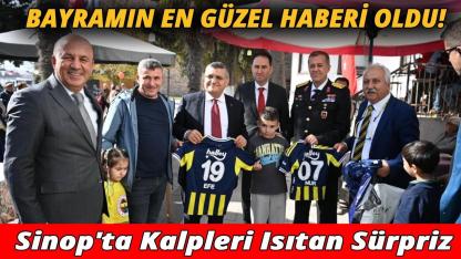 Fenerbahçe’den Sinoplu minik taraftara anlamlı jest