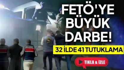 FETÖ'ye rahat nefes yok: 41 şüpheli tutuklandı