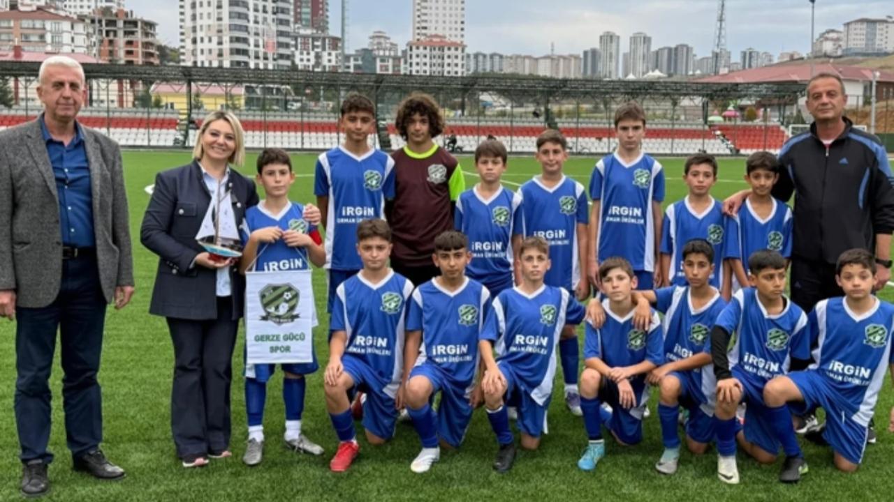 Gerze Gücü U-13, Kastamonuspor&#039;u 8-0 yendi