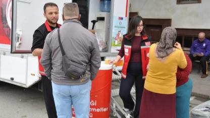 Gerze’de mobil sosyal hizmet aracı faaliyete başladı