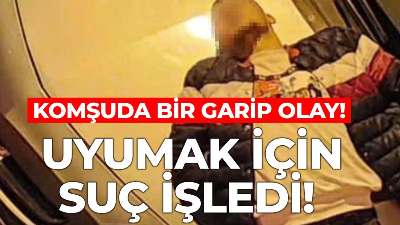 Hırsızlık için girdiği dükkanda uyuyunca yakayı ele verdi