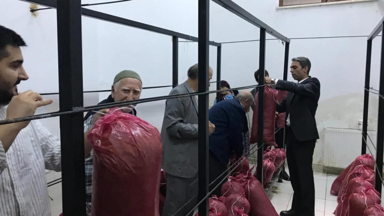 Huzurevi sakinleri hasat heyecanında