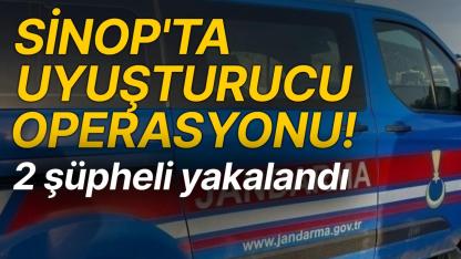 Jandarma aramasında uyuşturucu ele geçirildi:2 gözaltı