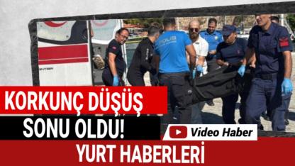 Jetski sahipleri dehşeti gördü! Falezlerden düşüş ölümle sonlandı